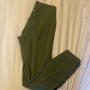 Lululemon Olive Green Sage align Leggings